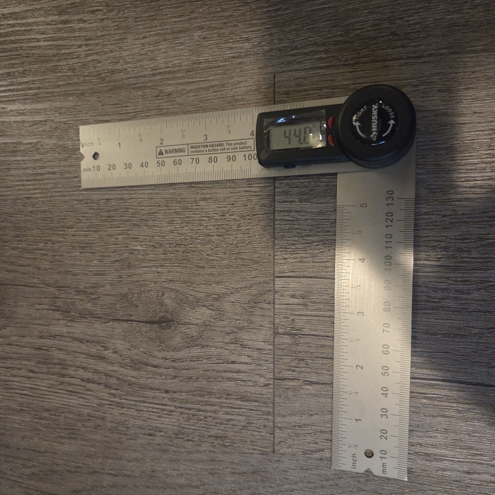 Husky 5 in. Digital Protractor Angle Finder 1001 389 615